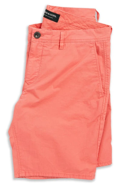 Shop Rodd & Gunn The Peaks Regular Fit Shorts In Coral