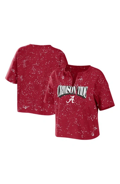 Shop Wear By Erin Andrews University Tie Dye Graphic T-shirt In U. Of Alabama