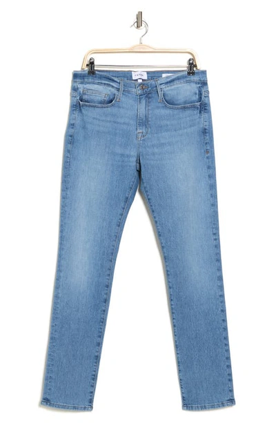 Shop Frame L'homme Degradable Slim Fit Organic Cotton Jeans In Driver