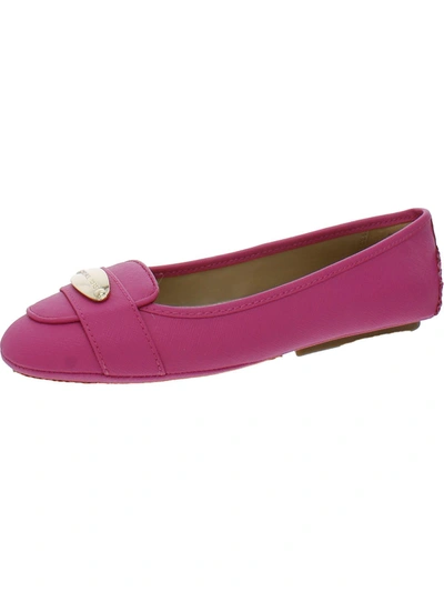 Shop Michael Michael Kors Womens Pointed Toe Flats Loafers In Pink