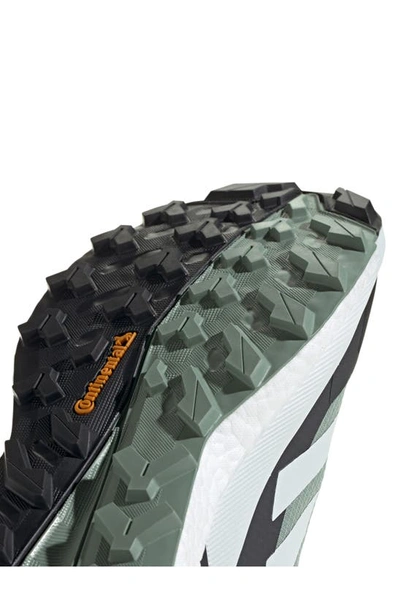 Shop Adidas Originals Terrex Free Hiker Gore-tex® Waterproof Hiking Shoe In Green/ Jade/ Carbon