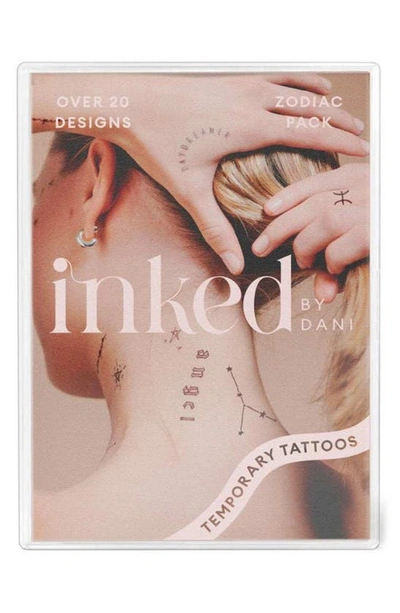 Shop Inked By Dani Water Zodiac Temporary Tattoos In Black