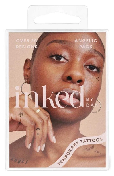 Shop Inked By Dani Angelic Temporary Tattoos In Black