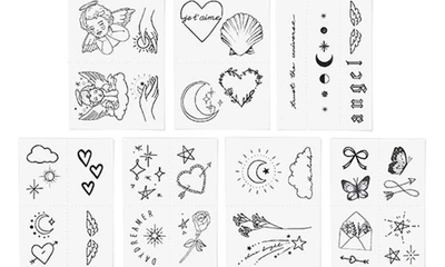 Inked By Dani Angelic Temporary Tattoos In Black