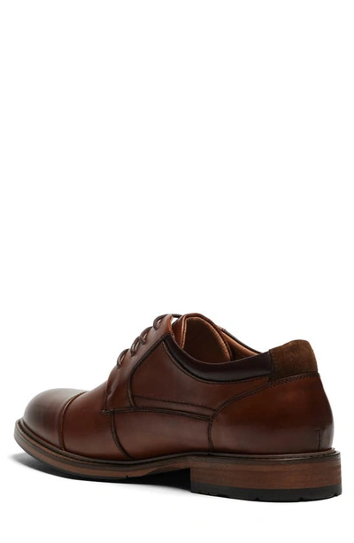 Rodd & Gunn Men's Darfield Leather Derby Shoes In Amaretto