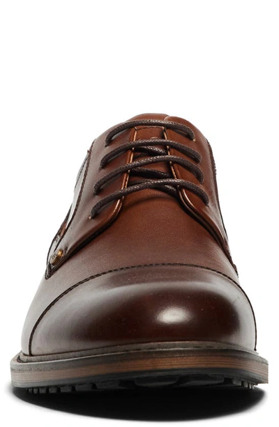 Rodd & Gunn Men's Darfield Leather Derby Shoes In Amaretto