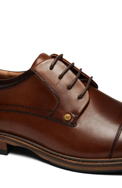 Rodd & Gunn Men's Darfield Leather Derby Shoes In Amaretto