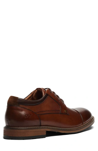Rodd & Gunn Men's Darfield Leather Derby Shoes In Amaretto
