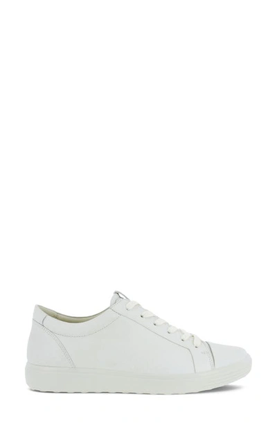 Shop Ecco Soft 7 Mono 2.0 Sneaker In White Leather