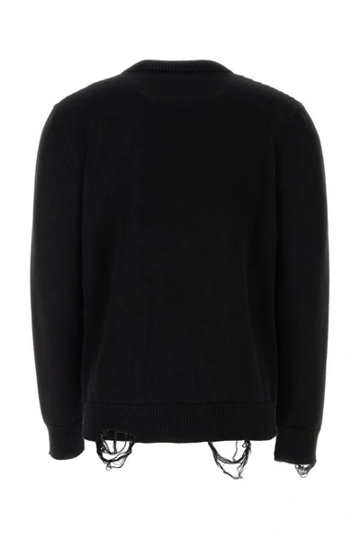 Shop Givenchy Man Black Cotton Sweater