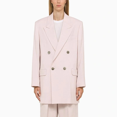 Shop Ami Alexandre Mattiussi Ami Paris Outerwear In Pink