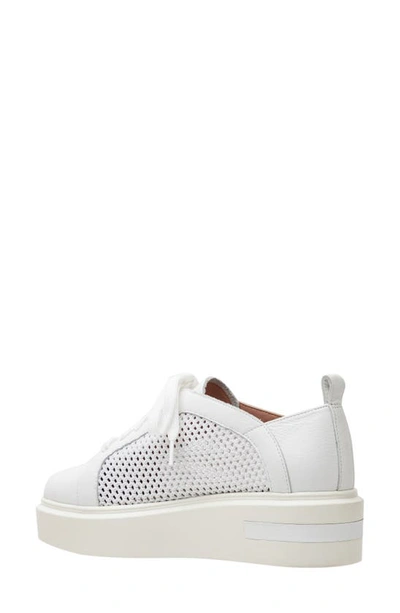Linea Paolo Kosta Platform Sneaker In White