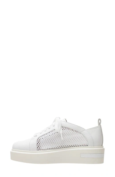 Linea Paolo Kosta Platform Sneaker In White
