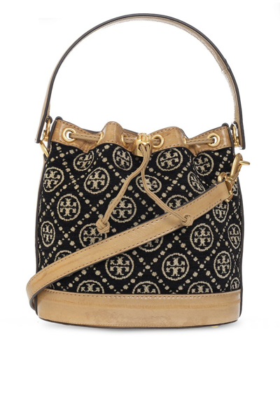 Shop Tory Burch Double T Tote Bag In Multi