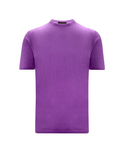 Shop Roberto Collina Short In Purple