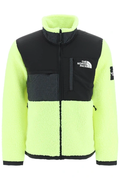 Shop The North Face 'denali Seasonal' Fleece Jacket In Yellow, Fluo