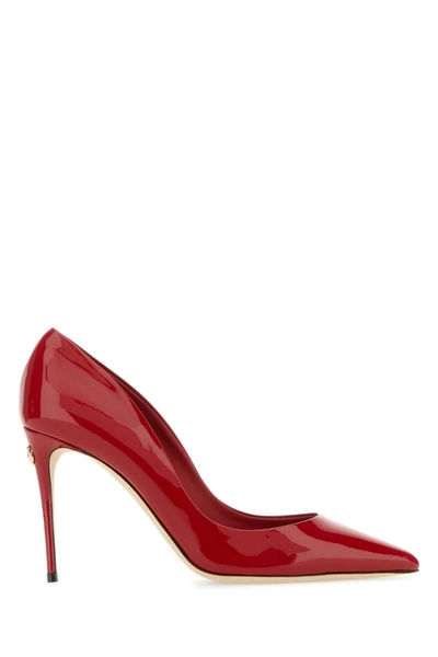 Shop Dolce & Gabbana Heeled Shoes In Coral1