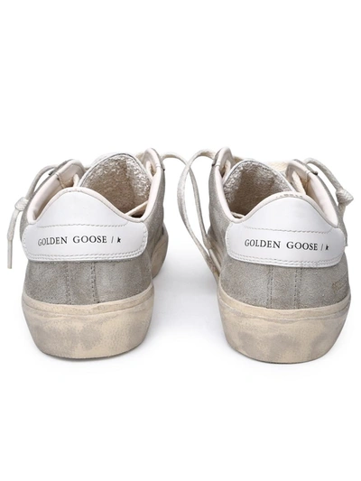 Shop Golden Goose Taupe Suede Sneakers In Beige