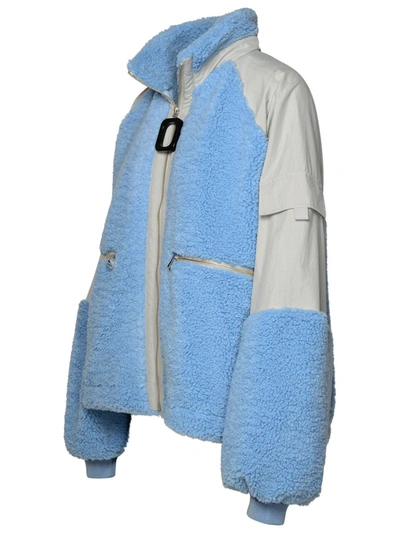 Shop Jw Anderson J.w. Anderson Light Blue Polyester Jacket