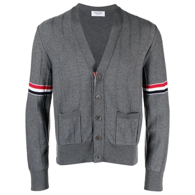 Shop Thom Browne Sweaters In Grey