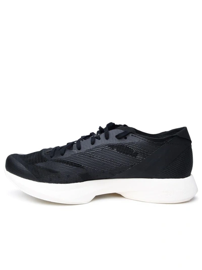 Shop Y-3 Adidas Black Fabric Sneakers