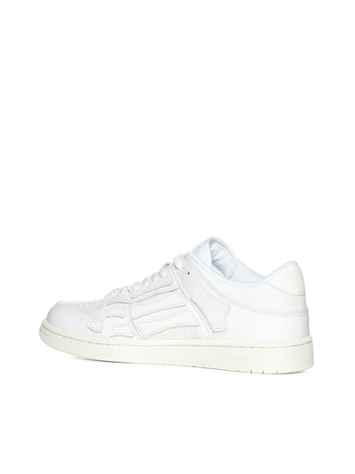 Shop Amiri Sneakers In White/white