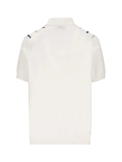 Shop Brunello Cucinelli T-shirt And Polo In Panama+light Grey+navy