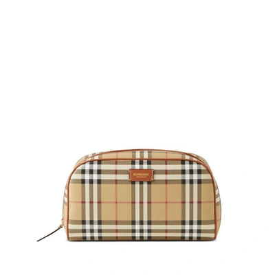 Shop Burberry Small Leather Goods In Neutrals/black