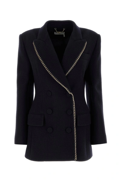Shop Chloé Chloe Jackets And Vests In Inknavy