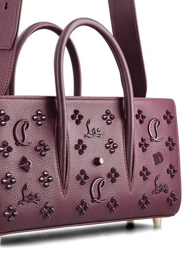 Shop Christian Louboutin Handbags In Merlot/merlot