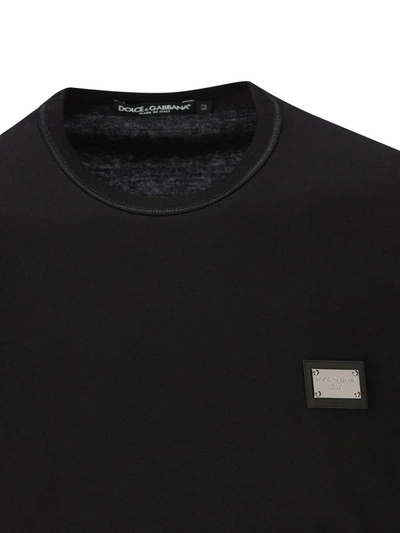 Shop Dolce & Gabbana T-shirts And Polos In Black