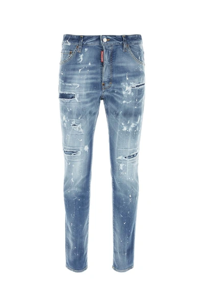 Shop Dsquared2 Jeans In Navyblue