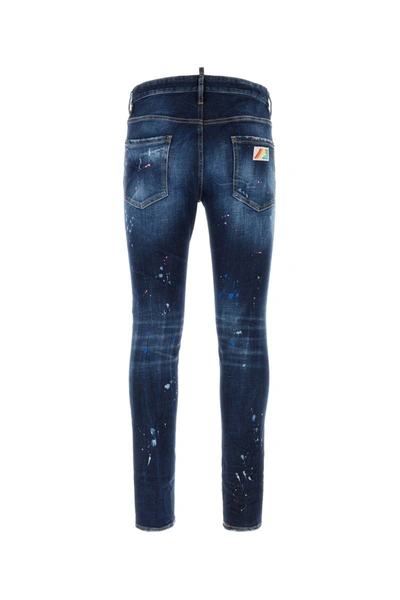 Shop Dsquared2 Dsquared Jeans In Navyblue