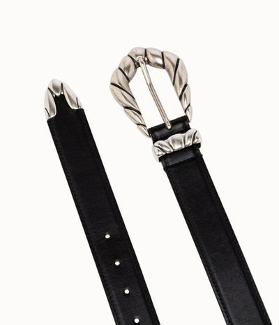 Shop Iro Paris Belts In Black