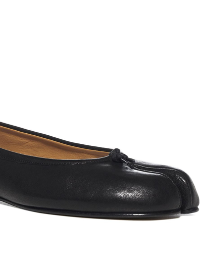 Shop Maison Margiela Recut Flat Shoes In Black