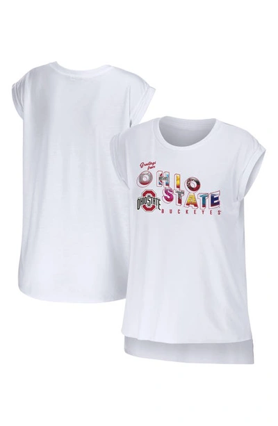Shop Wear By Erin Andrews College Muscle T-shirt In Ohio State University