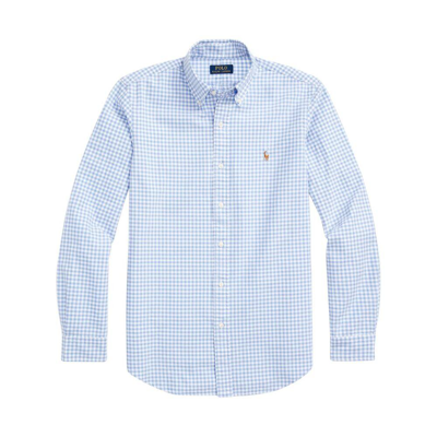 Shop Ralph Lauren Shirts In Blue/white