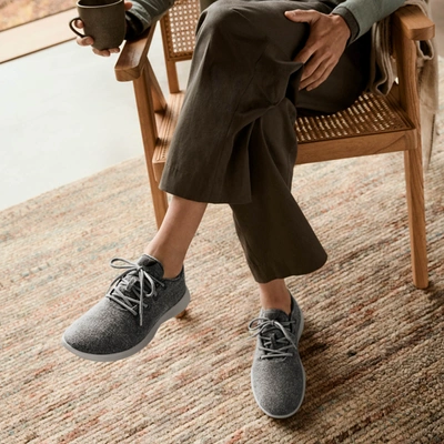Shop Allbirds Men's Merino Wool Sneakers In Grey