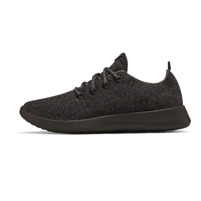 Shop Allbirds Women's Merino Wool Sneakers In Black