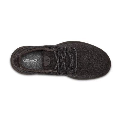 Shop Allbirds Women's Merino Wool Sneakers In Black