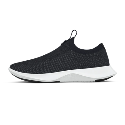 Allbirds Tree Dasher Relay Contrast-sole Woven Low-top Trainers In Black