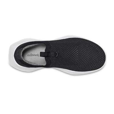 Allbirds Tree Dasher Relay Contrast-sole Woven Low-top Trainers In Black