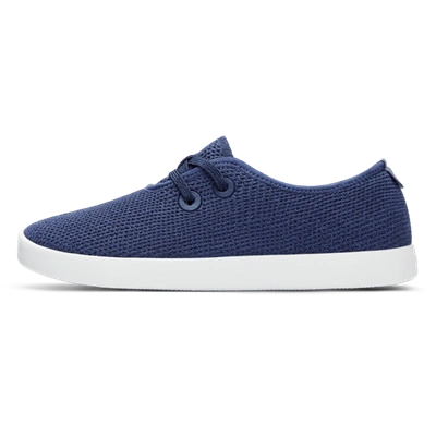 Shop Allbirds Men's Tree Skipper Boat Shoes In Hazy Indigo