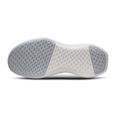 Allbirds Womens Blizzard Tree Dasher Relay Contrast-sole Woven Low-top Trainers In Blizzard