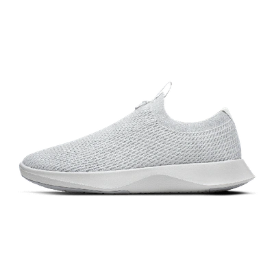 Allbirds Womens Blizzard Tree Dasher Relay Contrast-sole Woven Low-top Trainers In Blizzard