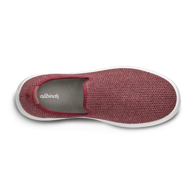 Shop Allbirds Women's Tree Slip On Shoes In Botanic Red