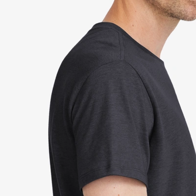 Shop Allbirds Men's Soft Merino Tee In Black