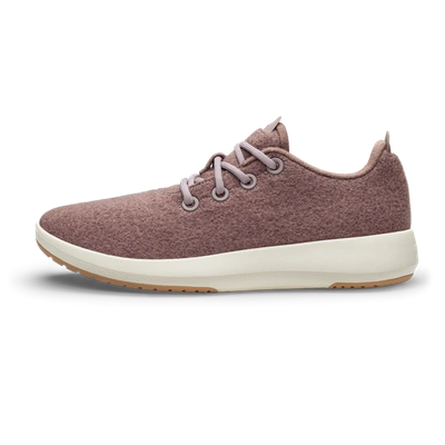 Shop Allbirds Men's Wool Runner Mizzles In Stormy Mauve