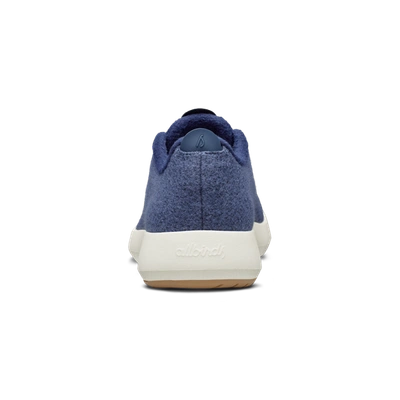 Shop Allbirds Women's Wool Runner Mizzles In Hazy Indigo