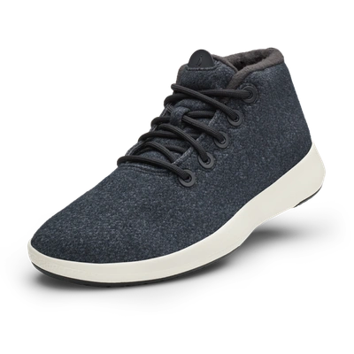 Shop Allbirds Women's Wool Runner In Up Mizzles - Natural Black